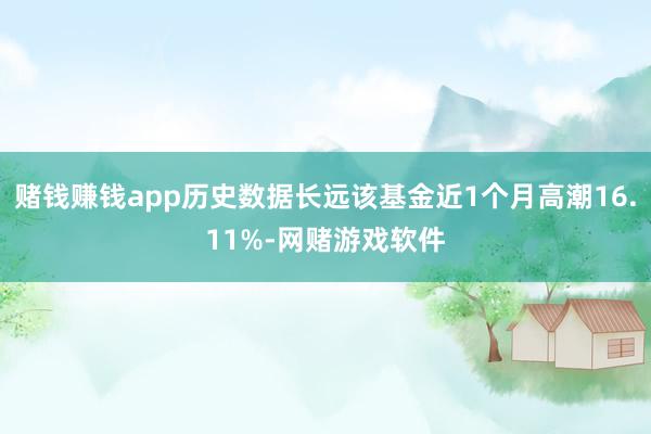 赌钱赚钱app历史数据长远该基金近1个月高潮16.11%-网赌游戏软件